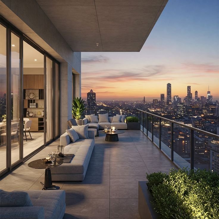 Villa-Style Living In a Skyrise